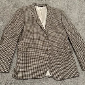 Men's Classic Checkered Blazer